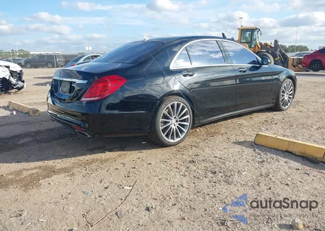 2016 Mercedes-Benz S 550 из США, поврежденный, VIN WDDUG8CB6GA246036